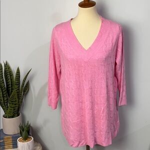 Avenue 3/4 Sleeve Sweater Size 14/16